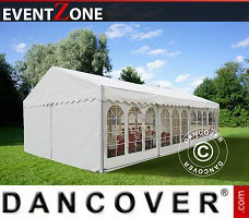 Evenemangstält Pro EventZone 6x12 m PVC, Vit